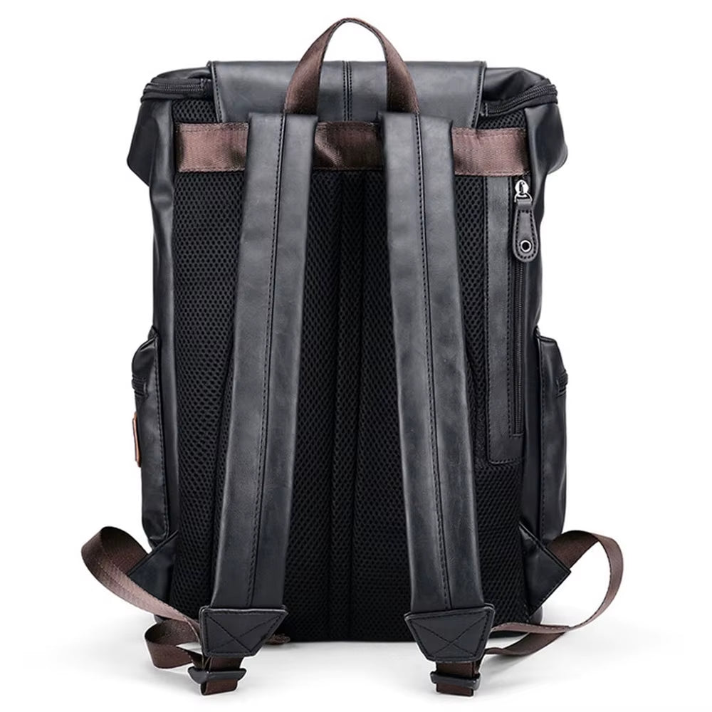 2024 New Hot Sale Leather Backpack for School Wholesale Price Custom Logo Cheap Price Leather Backpack Bag