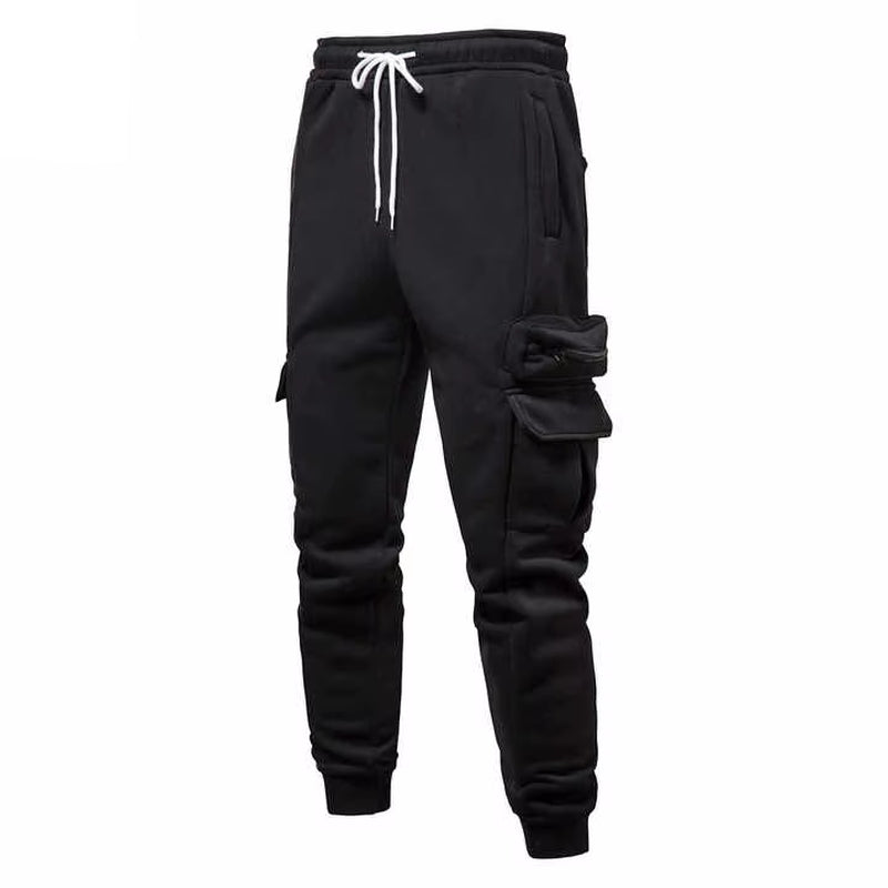 Winter Tracksuit Men Clothing Sportswear Training & Jogging Wear 100% Cotton & Leather Customized Logo Full Sleeves Hoodie Set