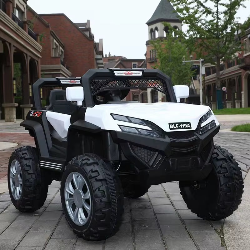 Children'S Four-Wheeled 12V Battery Operated Toys Car for Kids to Drive Remote Control Electric Ride on Car for Children