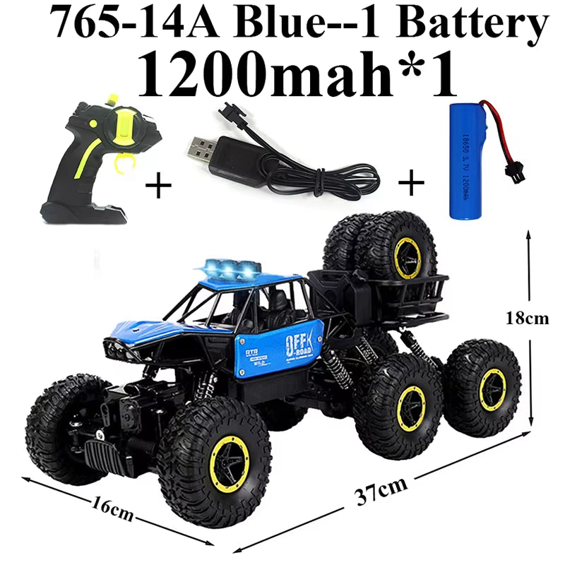 Original 1625 4WD Wi-Fi RC Toy Car Bubble Car Machine 4X4 Drive Rock Crawler Includes Charger-Perfect Christmas Gift