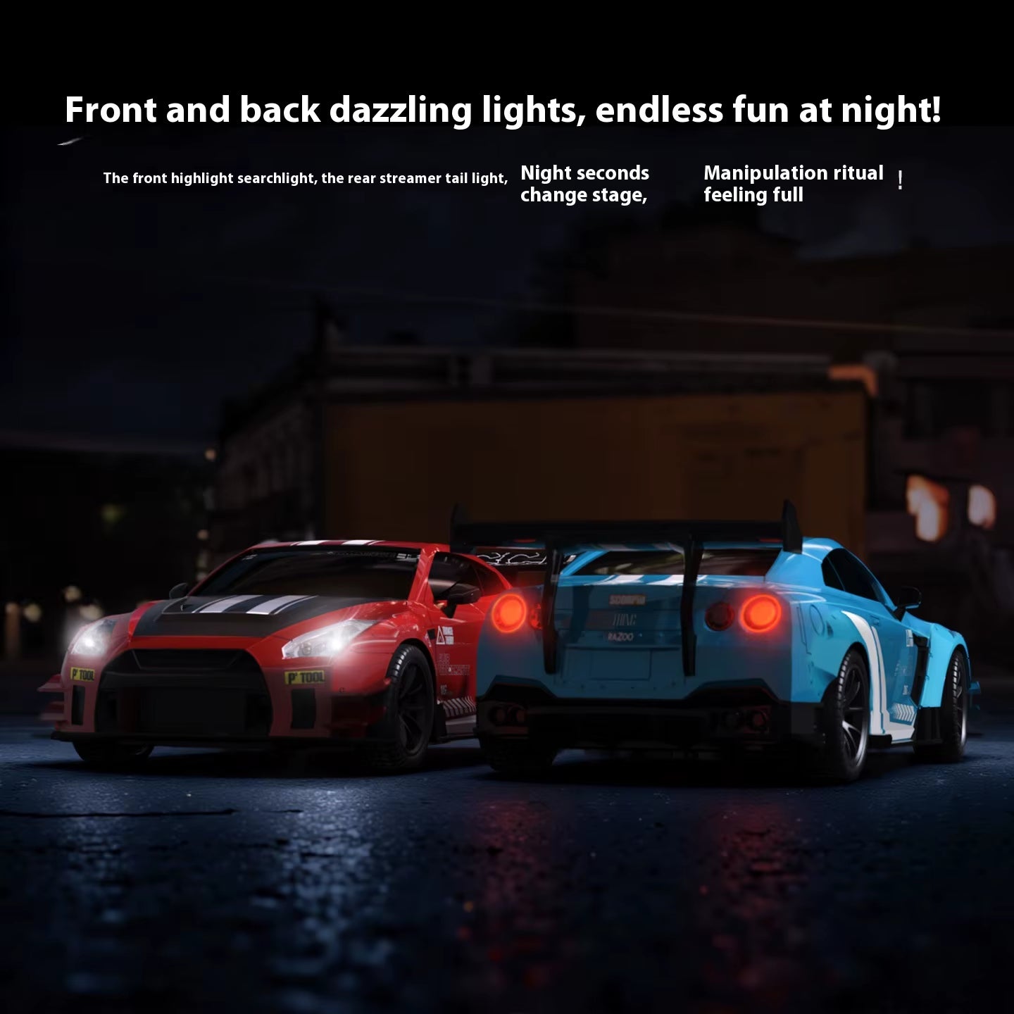 CJH Remote Control Racing Drift Car 1:20 Four-Wheel Drive Christmas Children'S Toy with Lights