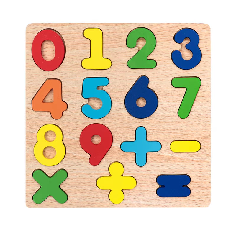 Matching Stacking Building Block Clock Sets 3D Puzzles Board Musical Figure Game Montessori Educational Toys for Kids Boys Girls