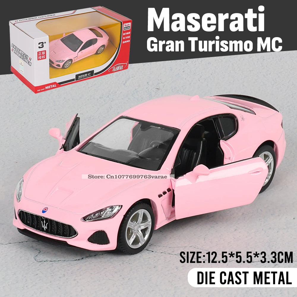 1:36 Volkswagen Beetle Classic 1967 Pink Alloy Car Model Toy Casting Series Collection Jewelry Gift Christmas Gift
