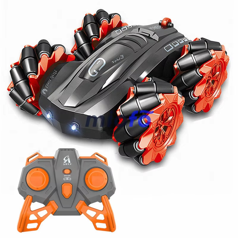 2.4Ghz Rc Stunt Car Double Sided Remote Control Vehicle Toy All Directional Drifting Stunt Car RC Car for Kids