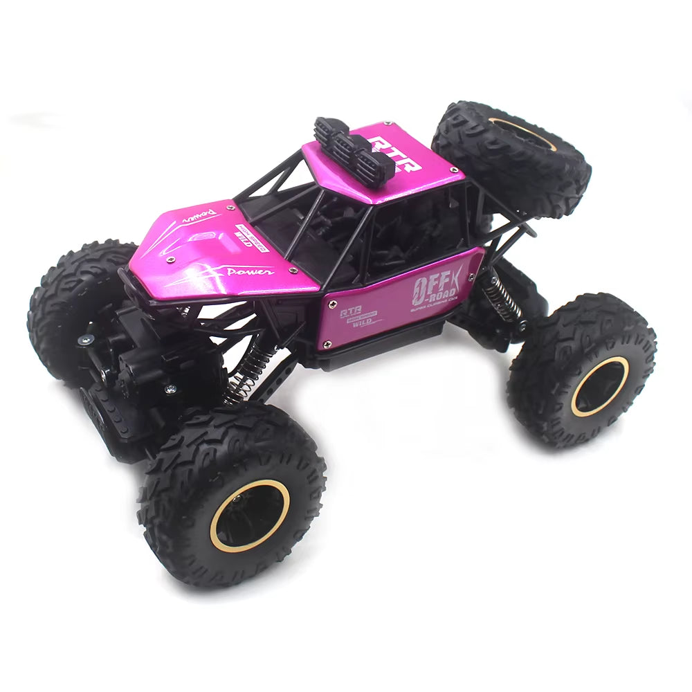 Original 1625 4WD Wi-Fi RC Toy Car Bubble Car Machine 4X4 Drive Rock Crawler Includes Charger-Perfect Christmas Gift