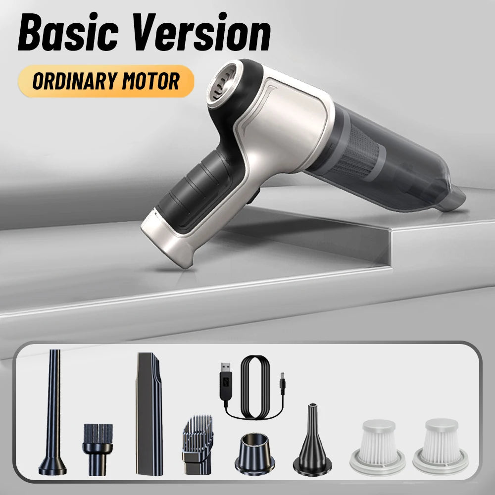 Car Vacuum Cleaner Powerful Wireless Car Vacuum Cleaner 95000PA Strong Suction Handheld Wireless Vehicle Vacuum Cleaner for Car