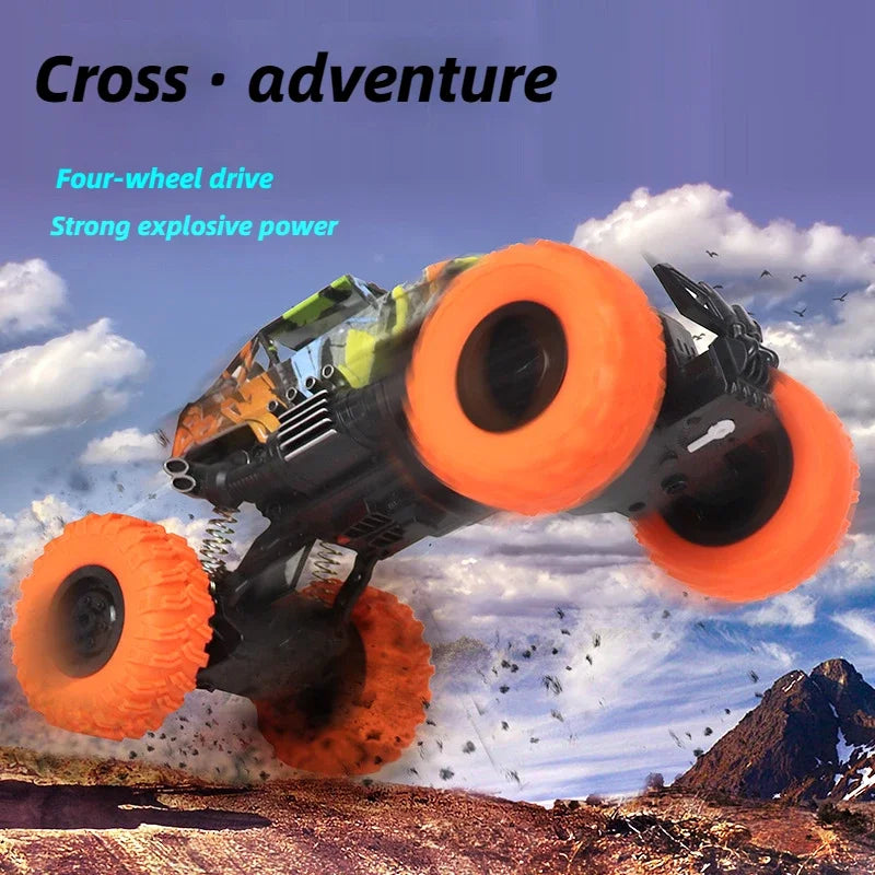 Children'S Toy Car High-Speed Off-Road Vehicle Outdoor Toy Off-Road Vehicle Model Inertia Climbing Stunt Vehicle Children'S Gift
