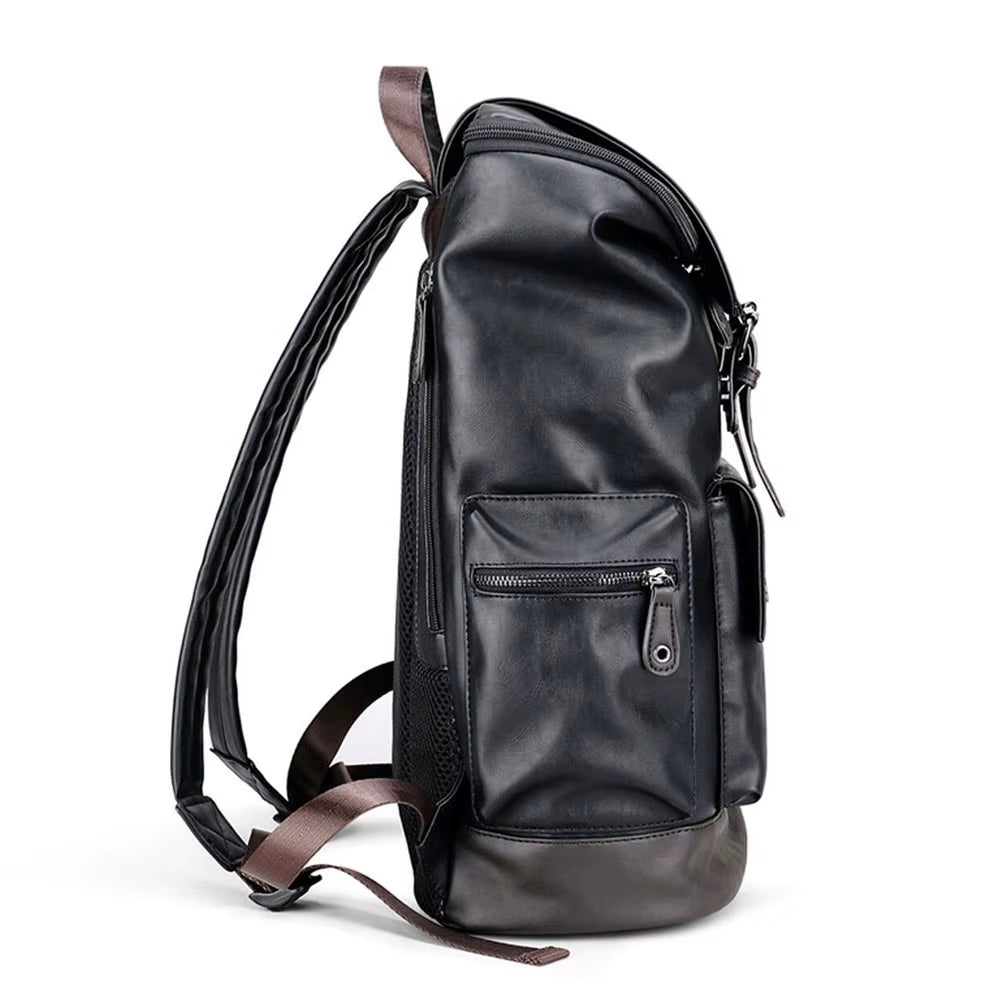 2024 New Hot Sale Leather Backpack for School Wholesale Price Custom Logo Cheap Price Leather Backpack Bag