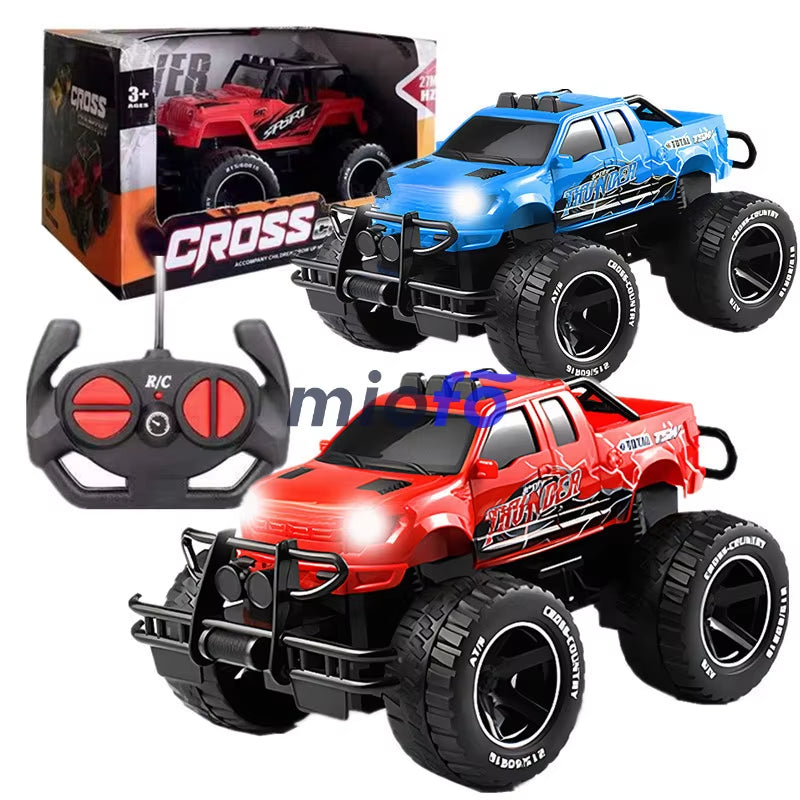 Remote Control off Road Vehicle Pickup Drift Racing Car Rc Car with Light Rechargeable Car Toy Children'S Gift