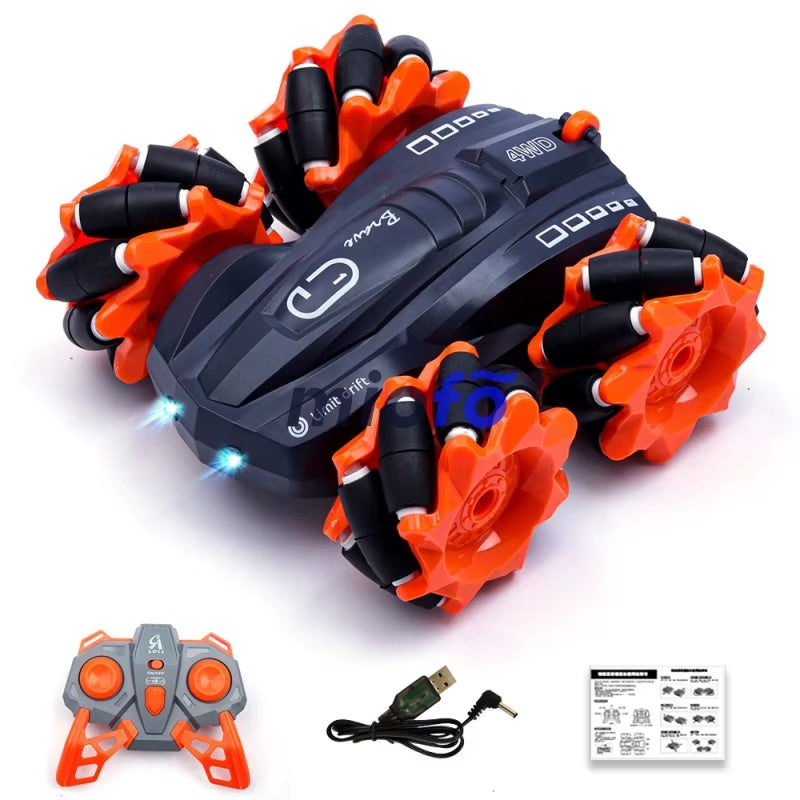 2.4Ghz Rc Stunt Car Double Sided Remote Control Vehicle Toy All Directional Drifting Stunt Car RC Car for Kids