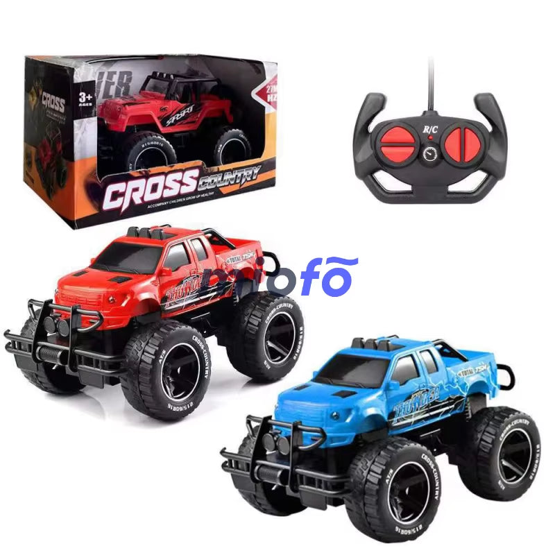 Remote Control off Road Vehicle Pickup Drift Racing Car Rc Car with Light Rechargeable Car Toy Children'S Gift