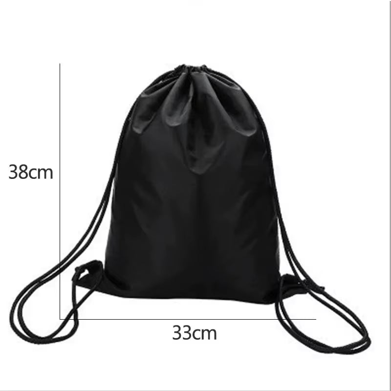 41*33Cm Nylon Waterproof Drawstring Backpack Organizer for Outdoor Beach Swimming Sports Gym Storage-Shoes Clothes Wholesale