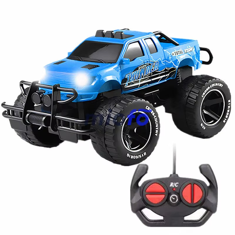 Remote Control off Road Vehicle Pickup Drift Racing Car Rc Car with Light Rechargeable Car Toy Children'S Gift