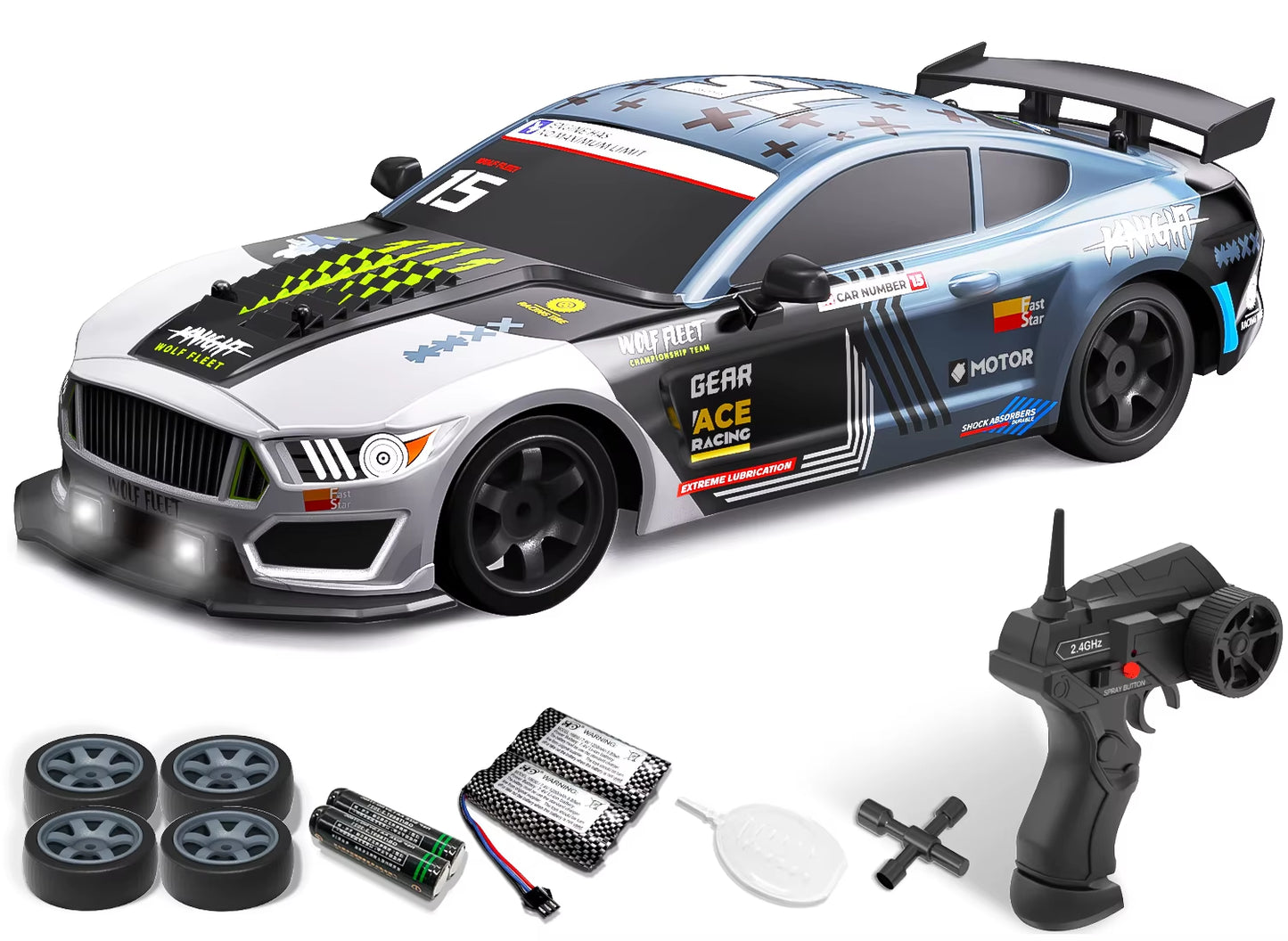 Remote Control Toy Race Car 1/16 Drift Rc Car Gifts for Adults and Kids Volantex High Speed Mini Racing Drift Car