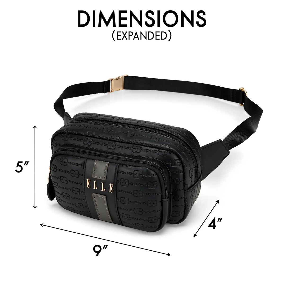 Eleganza Vegan Leather Crossbody Bag
