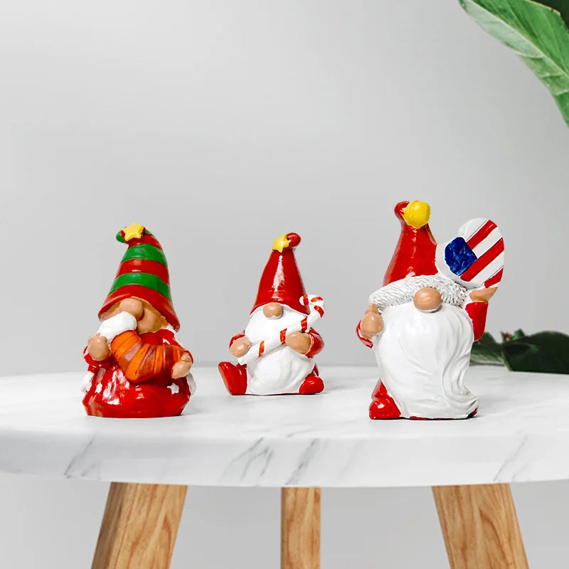 Resin Statue Figure High Quality 3D Figurine Custom Christmas Gift Home Decor