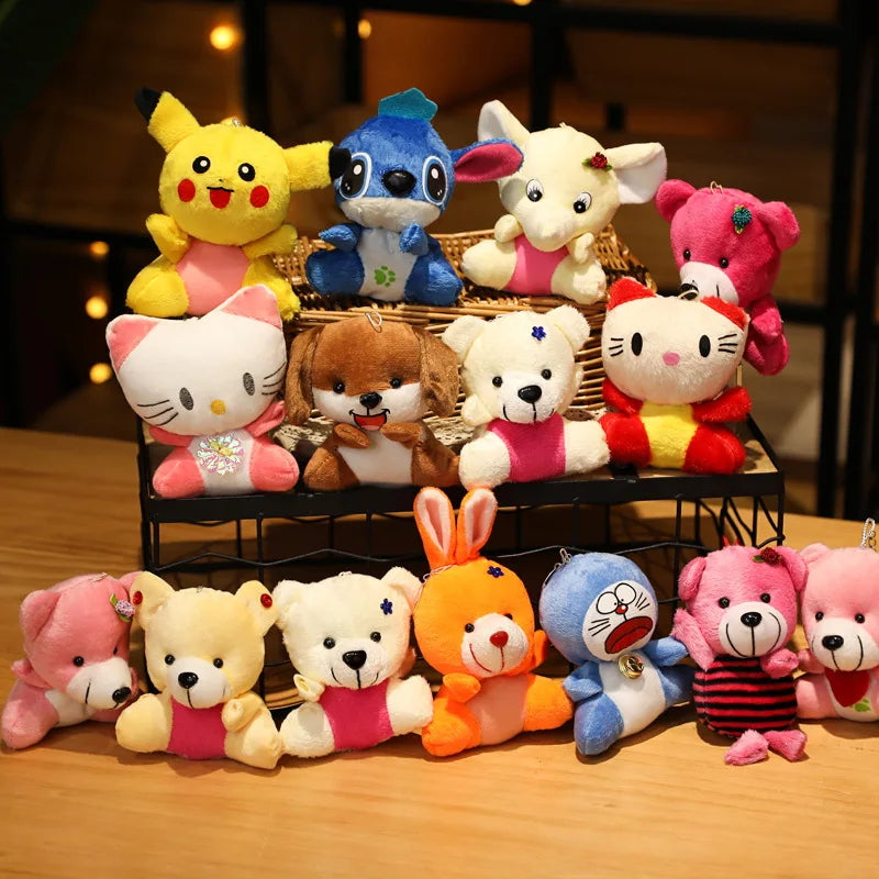 Wholesale Fashion 7 Inch Stuffed Animals Low MOQ Custom Doll Plush Toys for Claw Machine Toy Crane Machine
