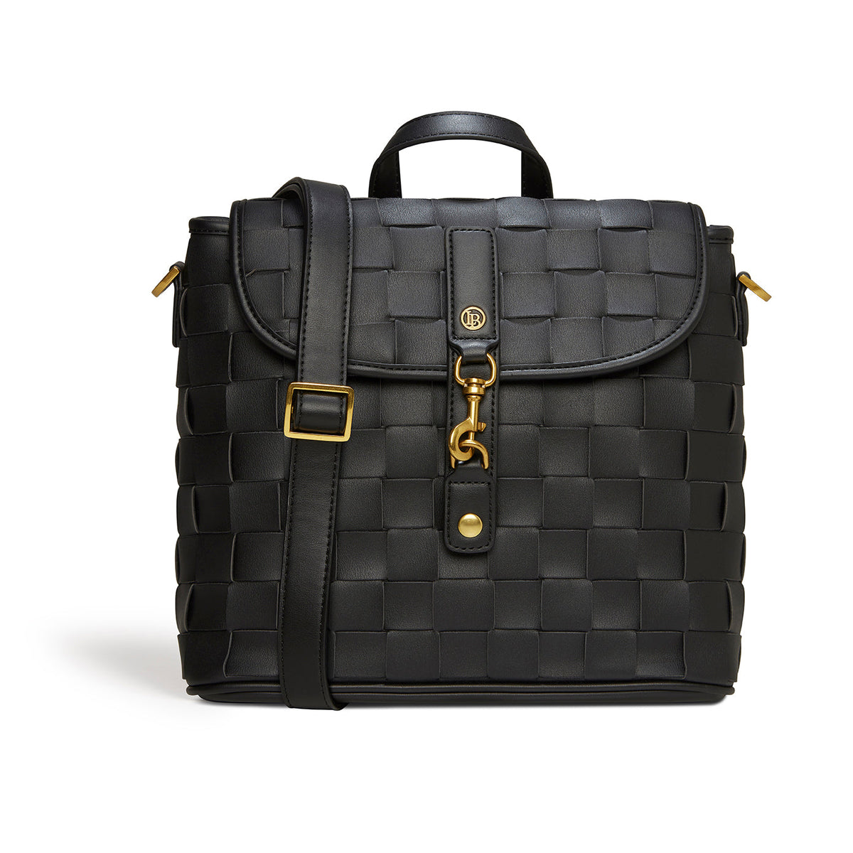 Rosie Black Mini Vegan Backpack