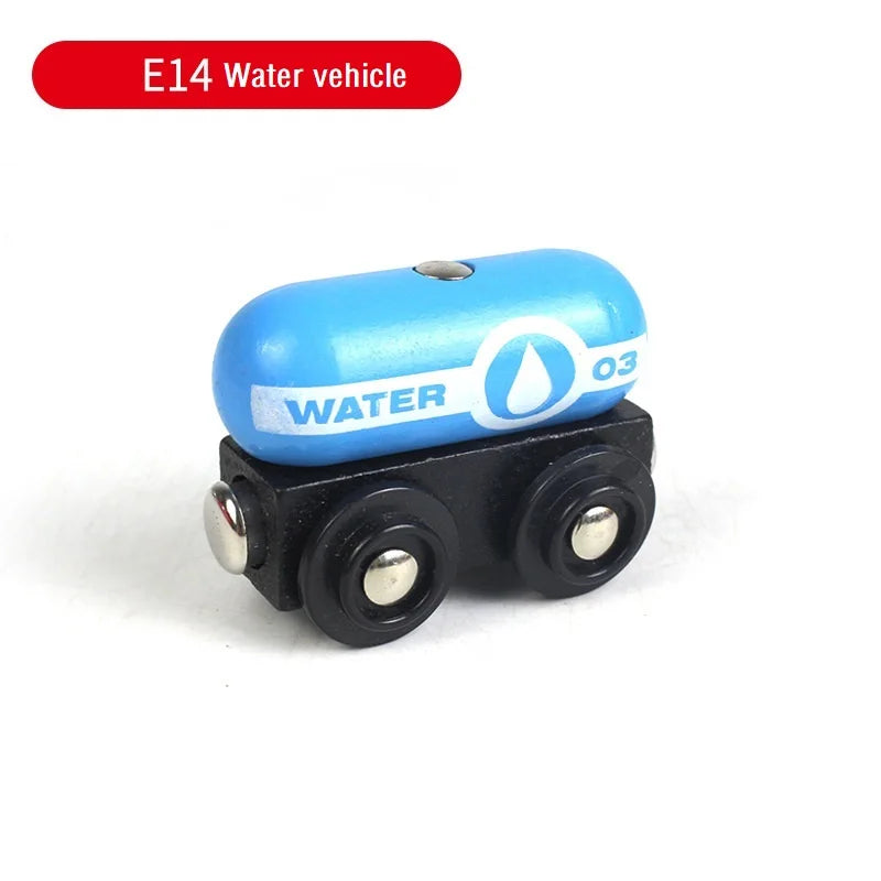 Magnetic Train Toys Wooden Train Accessories Anime James Locomotive Car Railway Vehicles Track Trains Toys Kids Gifts