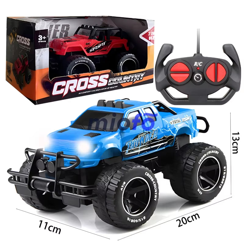 Remote Control off Road Vehicle Pickup Drift Racing Car Rc Car with Light Rechargeable Car Toy Children'S Gift