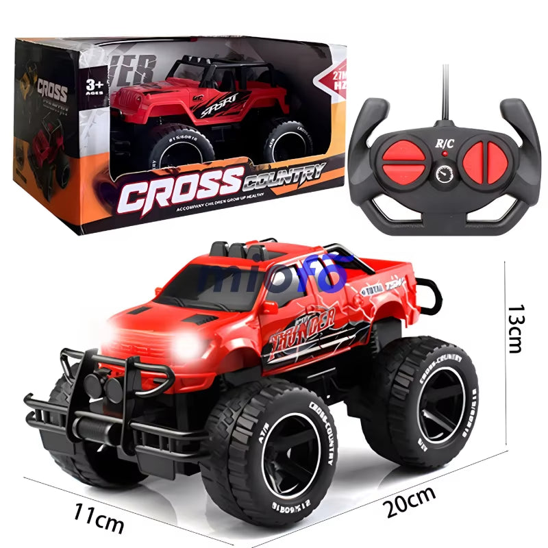 Remote Control off Road Vehicle Pickup Drift Racing Car Rc Car with Light Rechargeable Car Toy Children'S Gift