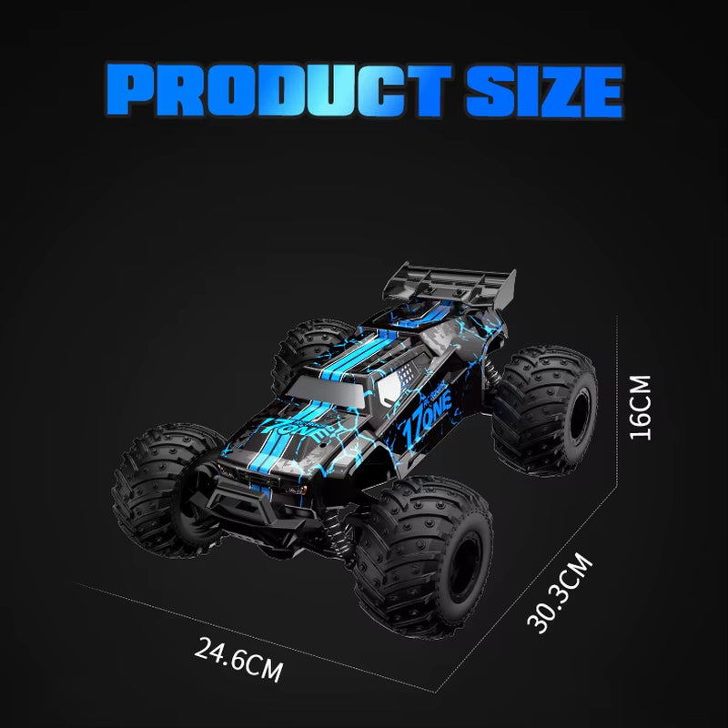 RC 2.4G 4WD All-Terrain Off-Road Monster Vehicle High Speed Race Car High Performance 1:14 Scale S636 Big Foot Truck 20KM/H