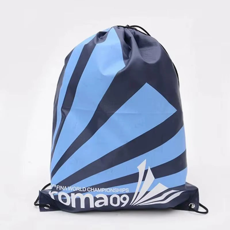 41*33Cm Nylon Waterproof Drawstring Backpack Organizer for Outdoor Beach Swimming Sports Gym Storage-Shoes Clothes Wholesale