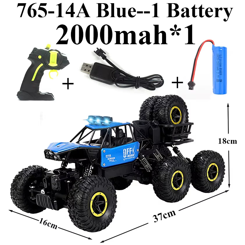 Original 1625 4WD Wi-Fi RC Toy Car Bubble Car Machine 4X4 Drive Rock Crawler Includes Charger-Perfect Christmas Gift