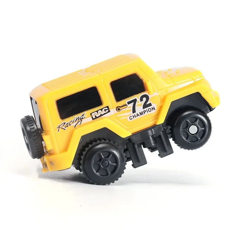 137-467Pcs Children Electric Track Toy Car Engineering Car Kids Educational Toys Track Car Train Toys for Children Birthday Gift