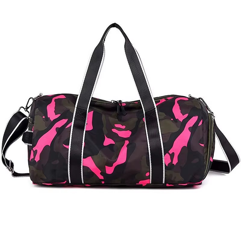 Large Capacity Travel Bag Waterproof Sport Gym Travel Duffel Bag with Shoe Compartment 2024 Gym Bags