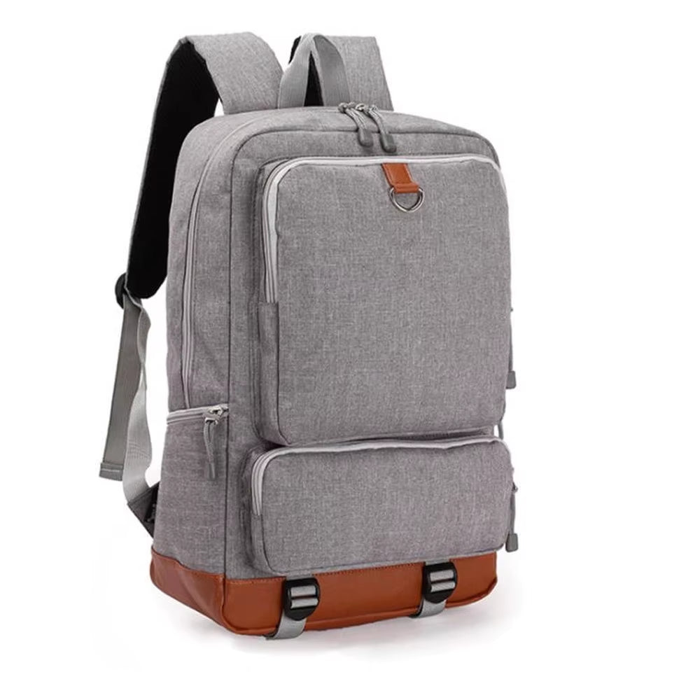 High Quality Custom Logo Printed Backpack Polyester Lining Zipper Casual Outdoor Travel Bag for Sale