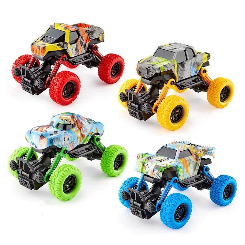 Children'S Toy Car High-Speed Off-Road Vehicle Outdoor Toy Off-Road Vehicle Model Inertia Climbing Stunt Vehicle Children'S Gift