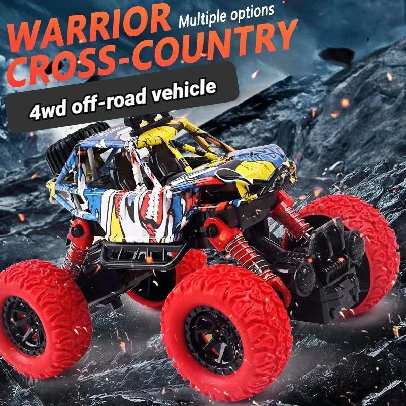Children'S Toy Car High-Speed Off-Road Vehicle Outdoor Toy Off-Road Vehicle Model Inertia Climbing Stunt Vehicle Children'S Gift