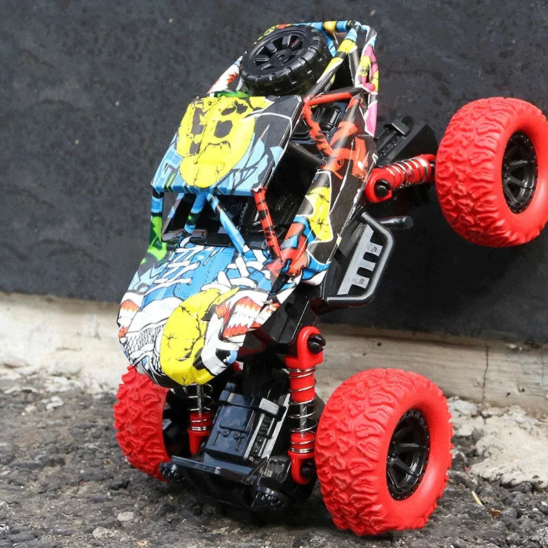 Children'S Toy Car High-Speed Off-Road Vehicle Outdoor Toy Off-Road Vehicle Model Inertia Climbing Stunt Vehicle Children'S Gift