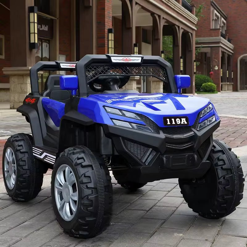 Children'S Four-Wheeled 12V Battery Operated Toys Car for Kids to Drive Remote Control Electric Ride on Car for Children