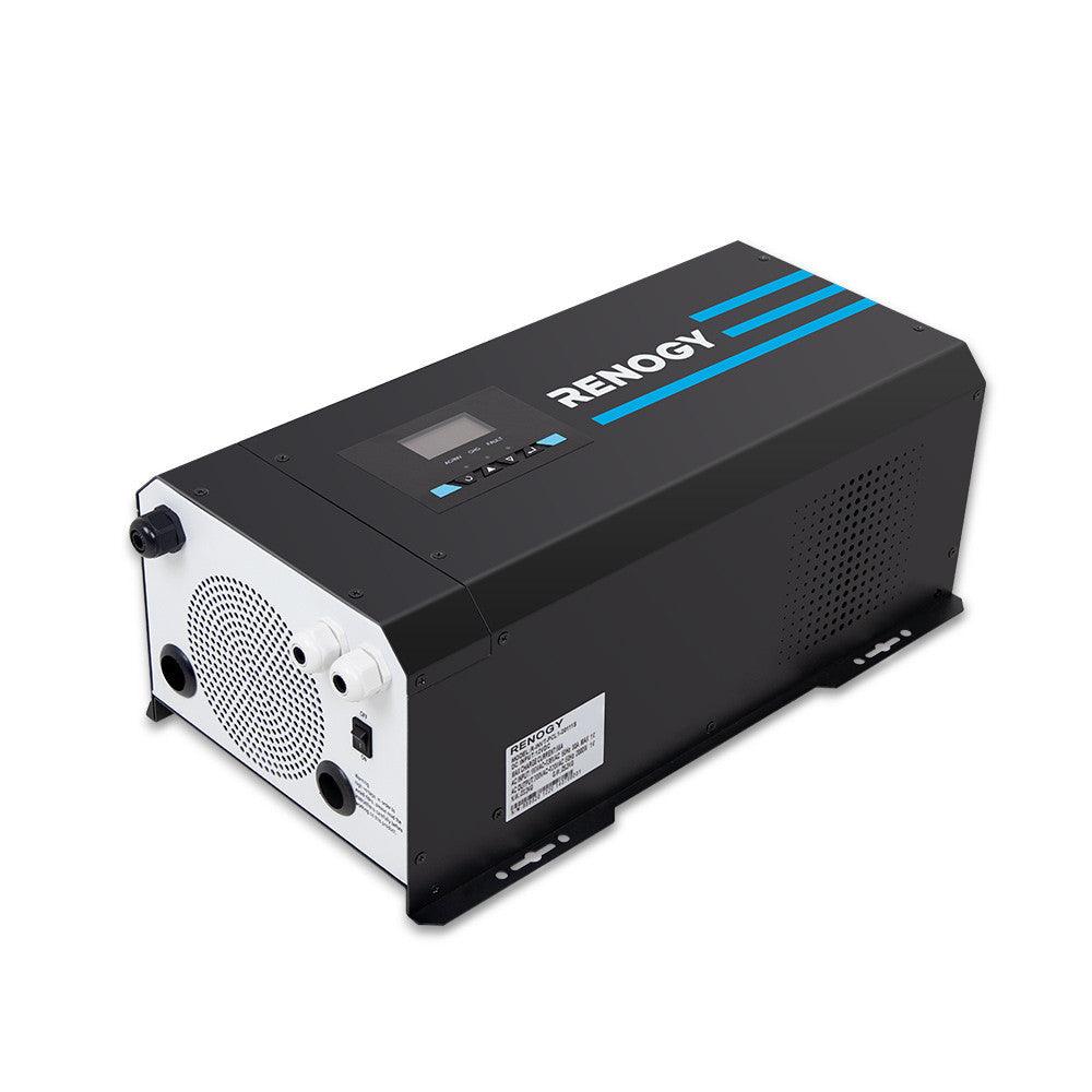 2000W 12V Pure Sine Wave Inverter Charger with LCD Display and Smart Charging-0