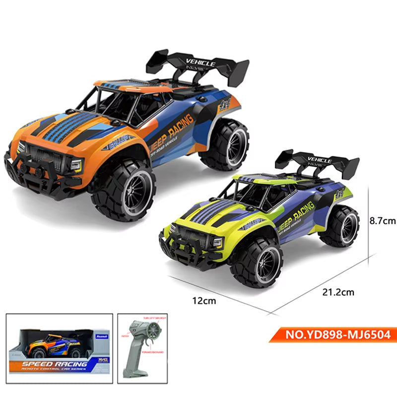 Wholesale Cheap 1/18 Mini RC Climbing Truck Toys PVC off Road Radio Control Racing Car Toys Kids Remote Control Vehicle Toy