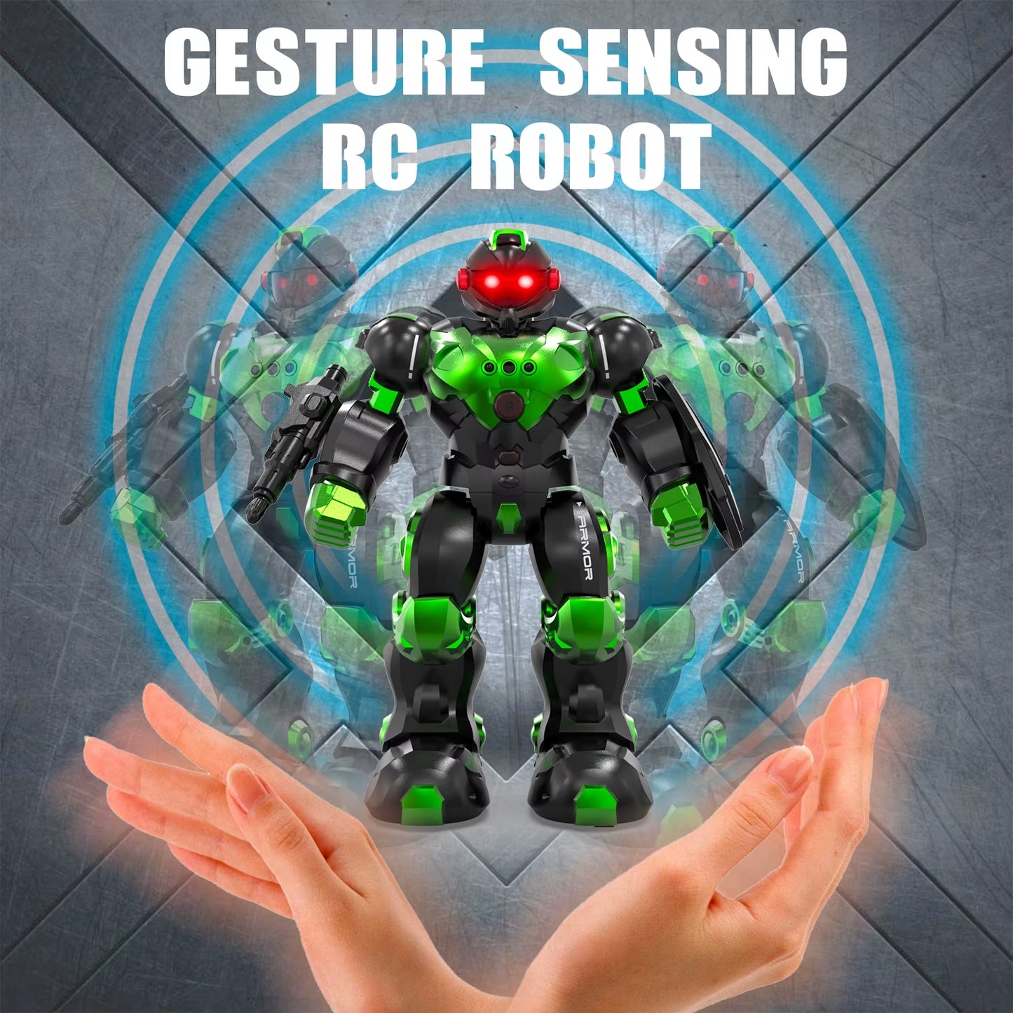 Remote Control Robot Intelligent Programmable Robot Dancing Singing Gesture Sensing RC Robot
