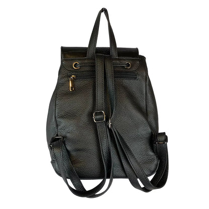 High Quality Leather Backpack for Women Leather Bag Genuine Leather Handbags Backpacks Made in Italy