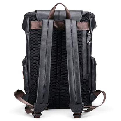 2024 New Hot Sale Leather Backpack for School Wholesale Price Custom Logo Cheap Price Leather Backpack Bag