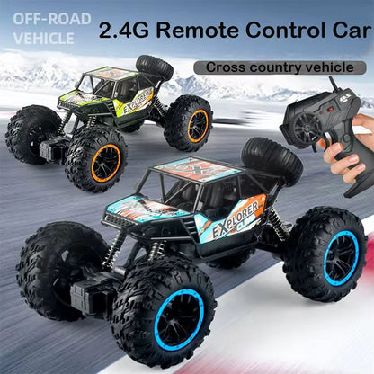 1/18 2.4Ghz Radio Control Cross Country Car Toy Remote Control Truck Vehicle Toys Crawler Climbing Off-Road Rc Car for Boy Toy