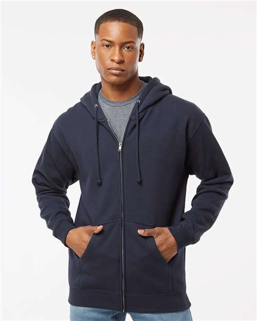 Independent Trading Co. IND4000Z Unisex Heavyweight Full-Zip Hooded Sweatshirt-7