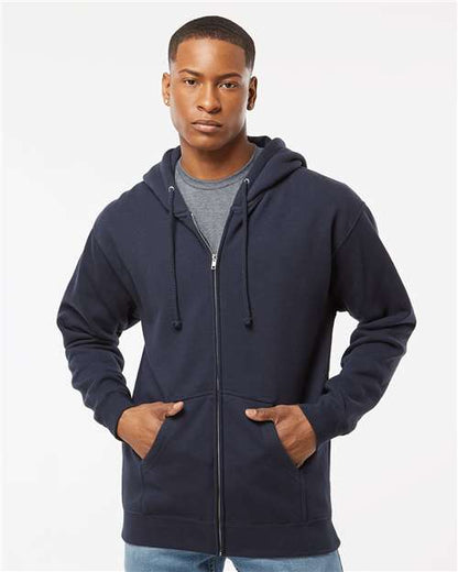 Independent Trading Co. IND4000Z Unisex Heavyweight Full-Zip Hooded Sweatshirt-7