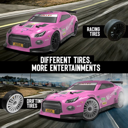 2.4Ghz Rc Drift Cars 1/14 Fast Electric Remote Control Truck for Radio Control Toys Outdoor Racing Mini Rc Cars for Children Gif