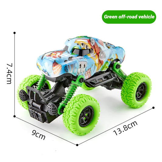 Children'S Toy Car High-Speed Off-Road Vehicle Outdoor Toy Off-Road Vehicle Model Inertia Climbing Stunt Vehicle Children'S Gift