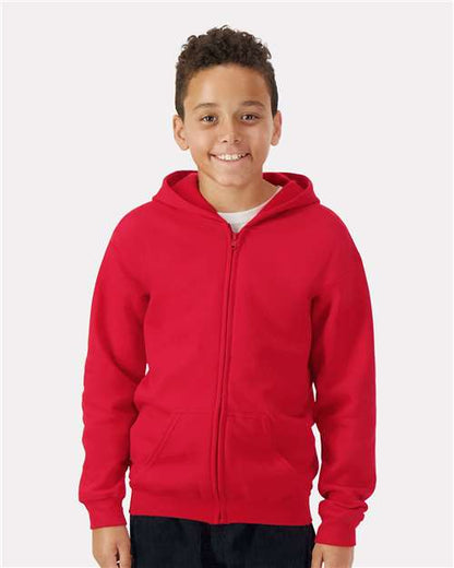 Gildan 18600B Youth Heavy Blend™ Full-Zip Hooded Sweatshirt-3