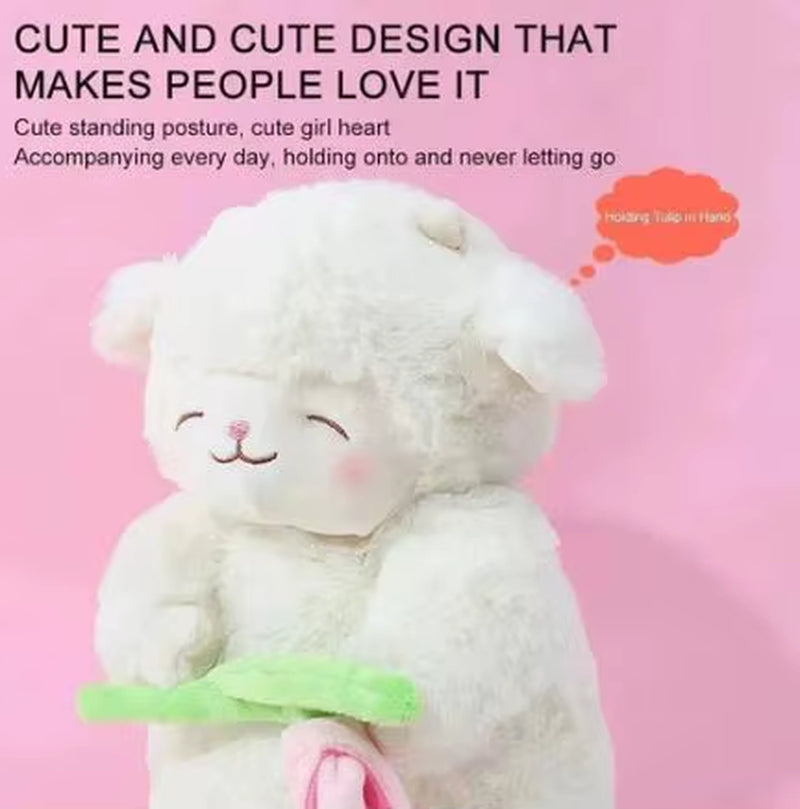Lamb Tulip Soft Plush Doll