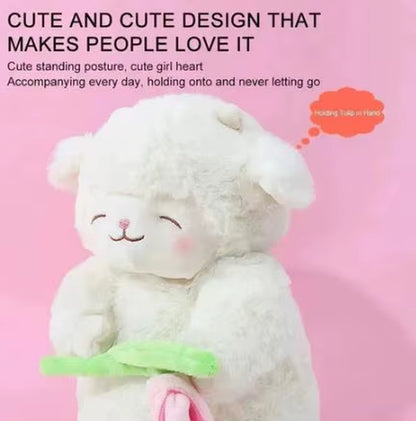 Lamb Tulip Soft Plush Doll