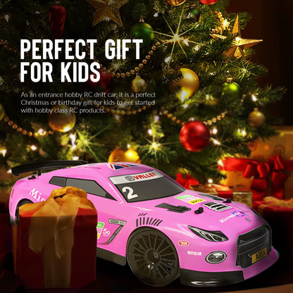 2.4Ghz Rc Drift Cars 1/14 Fast Electric Remote Control Truck for Radio Control Toys Outdoor Racing Mini Rc Cars for Children Gif