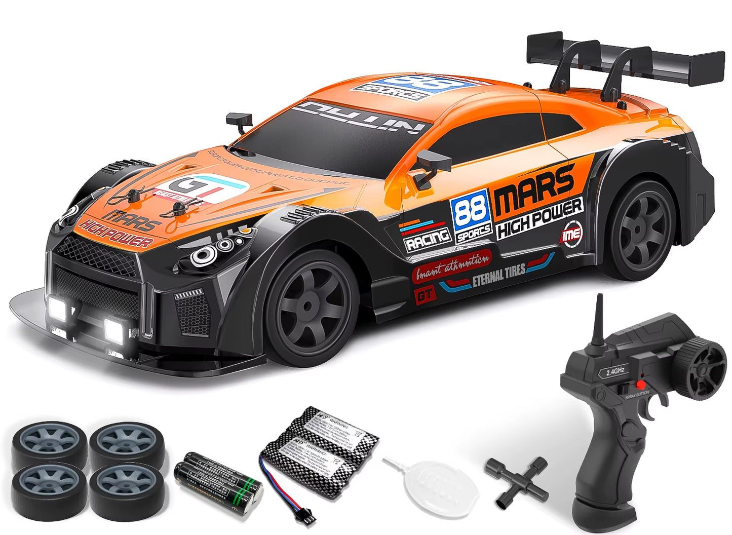 Remote Control Toy Race Car 1/16 Drift Rc Car Gifts for Adults and Kids Volantex High Speed Mini Racing Drift Car